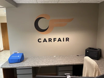 Custom signage from the Green Bay project gallery